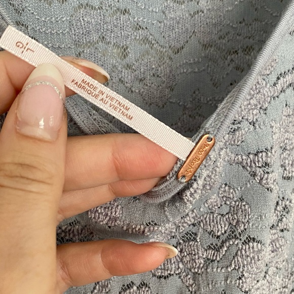 Free People peplum lace top - Picture 4 of 4